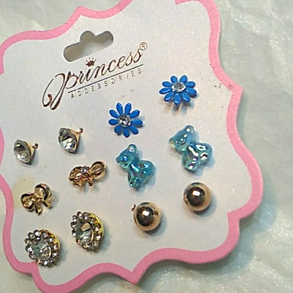 Gummy Bear Earrings Set of 6